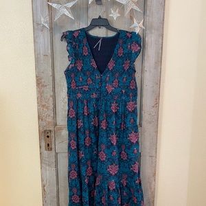 Anthropologie Peregrine Midi Dress